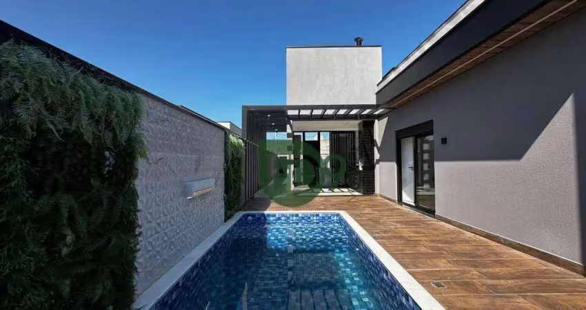 Casa com 3 dormitórios à venda, 173 m² por r$ 1.550.000,00 - condomínio engenho velho - nova odessa/sp