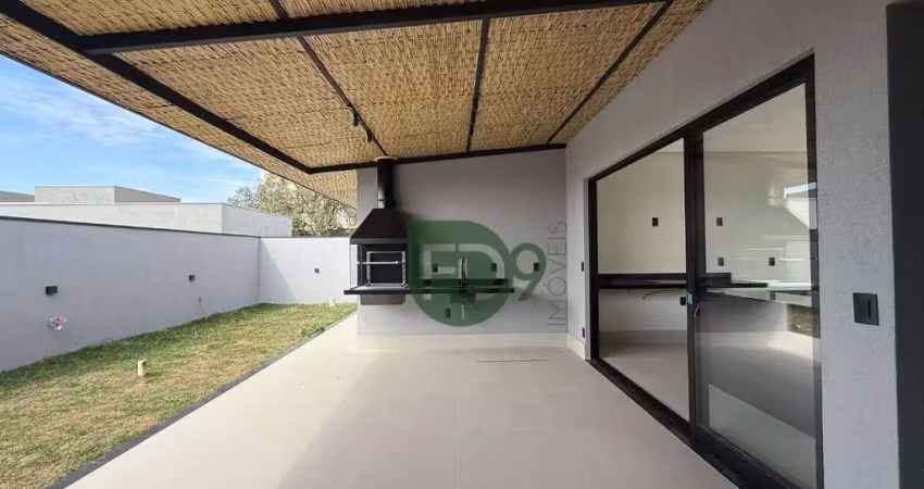 Casa com 3 dormitórios à venda, 169 m² por r$ 1.250.000,00 - condomínio solar das esmeraldas - nova odessa/sp