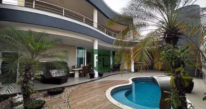 Casa com 3 dormitórios, 502 m² - venda por r$ 3.200.000 ou aluguel por r$ 13.000/mês - loteamento residencial jardim dos ipês amarelos - americana/sp