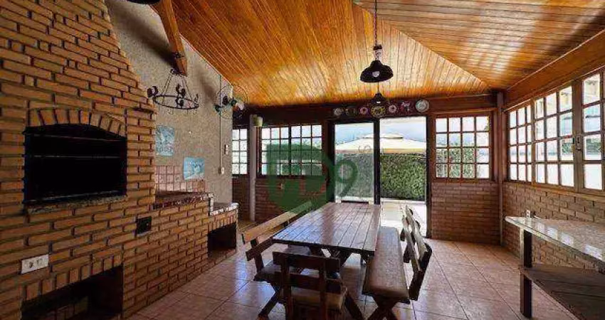 Casa com 3 dormitórios, 256 m² - venda por r$ 1.500.000,00 ou aluguel por r$ 9.030,00/mês - condomínio terras do imperador - americana/sp