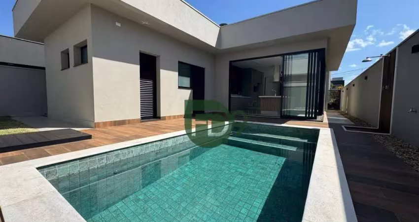Casa com 3 dormitórios à venda, 204 m² por r$ 2.290.000,00 - condomínio residencial jardim firenze - santa bárbara d'oeste/sp