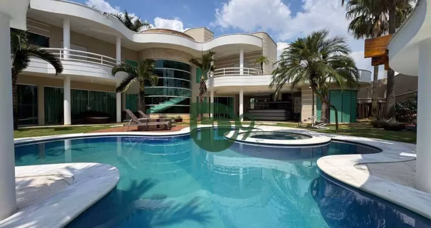 Casa com 3 dormitórios à venda, 466 m² por r$ 6.500.000,00 - condomínio terras do imperador - americana/sp