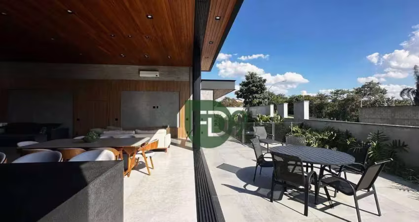 Casa com 3 dormitórios à venda, 302 m² por r$ 2.590.000,00 - fazenda santa lúcia - americana/sp