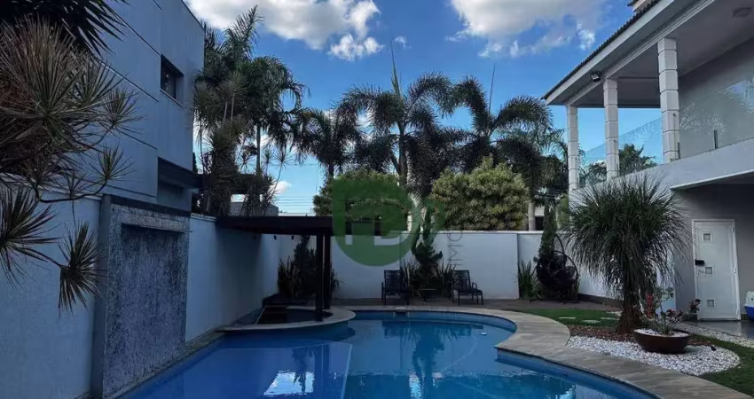 Casa com 6 dormitórios à venda, 604 m² por r$ 5.000.000,00 - condomínio terras do imperador - americana/sp