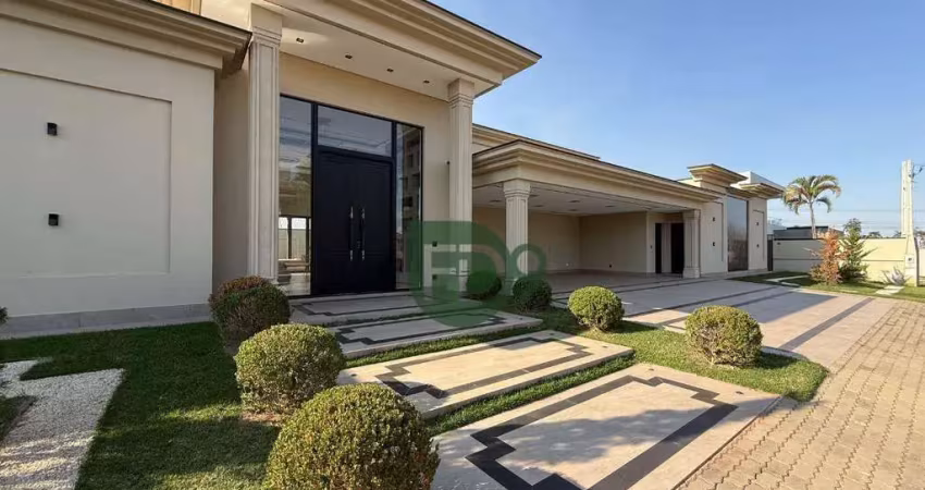 Casa com 4 quartos à venda, 450 m² por r$ 5.300.000 - condomínio estância hipica - nova odessa/sp