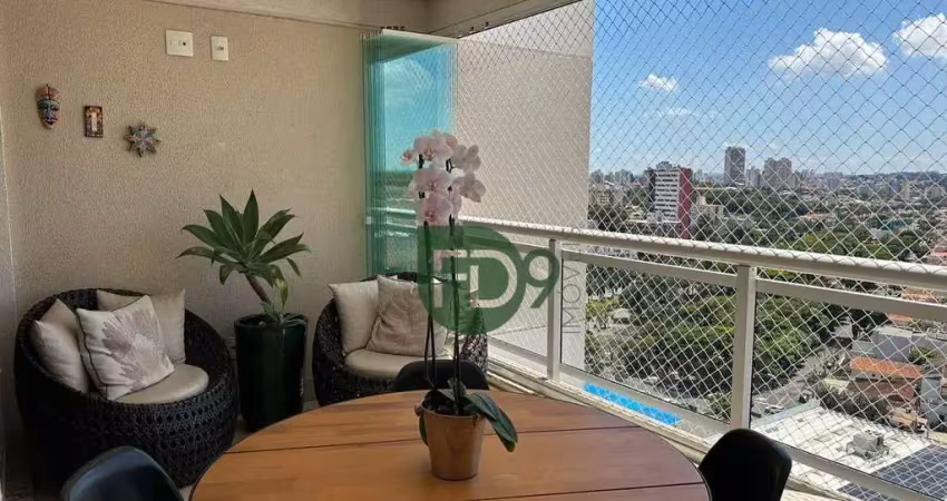 Apartamento com 3 dormitórios à venda, 121 m² por r$ 1.800.000,00 - parque residencial nardini - americana/sp