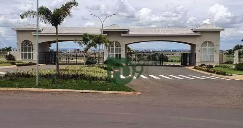 Terreno à venda, 322 m² por r$ 350.000,00 - condomínio residencial jardim recanto das águas - nova odessa/sp