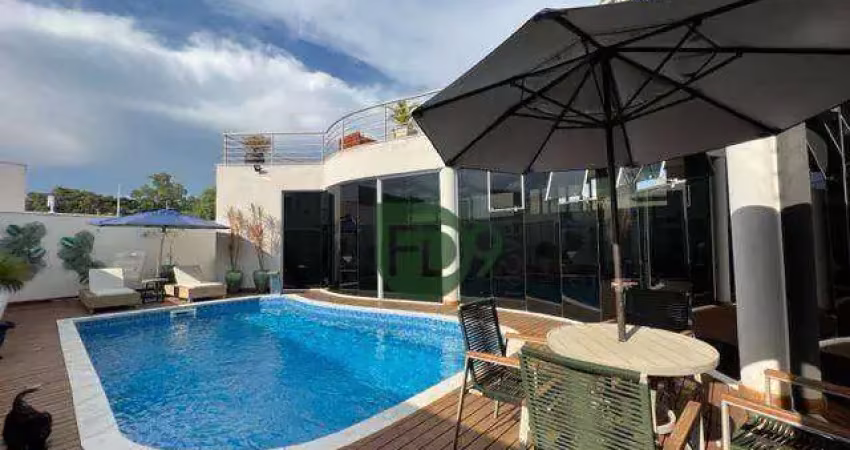Casa com 4 dormitórios à venda, 414 m² por r$ 2.750.000,00 - condomínio residencial jardim firenze - santa bárbara d'oeste/sp