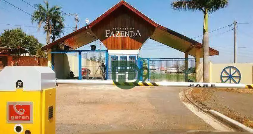 Terreno à venda, 1312 m² por r$ 650.000,00 - recanto da fazenda - nova odessa/sp