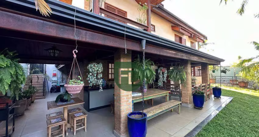 Casa com 3 dormitórios à venda, 310 m² por r$ 1.750.000,00 - jardim ipiranga - americana/sp