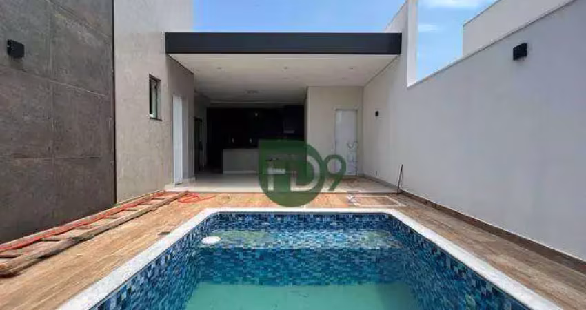 Casa com 3 dormitórios à venda, 185 m² por r$ 1.350.000,00 - condomínio solar das esmeraldas - nova odessa/sp