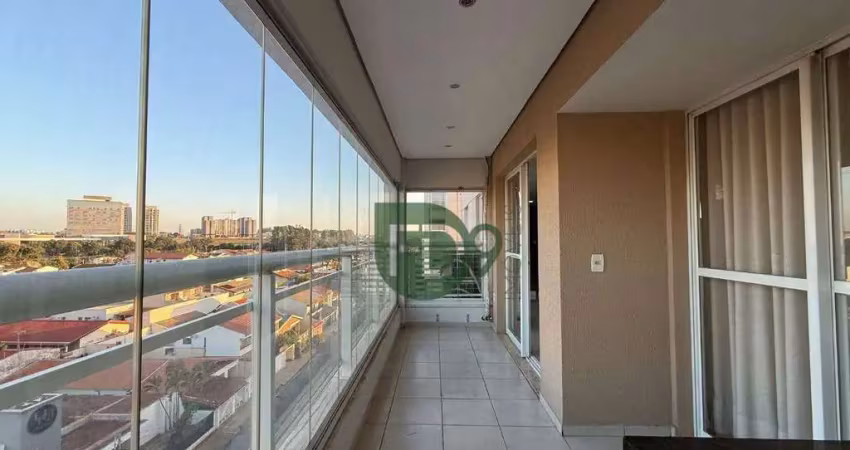 Apartamento com 5 dormitórios para alugar, 182 m² por r$ 8.090,00/mês - jardim glória - americana/sp