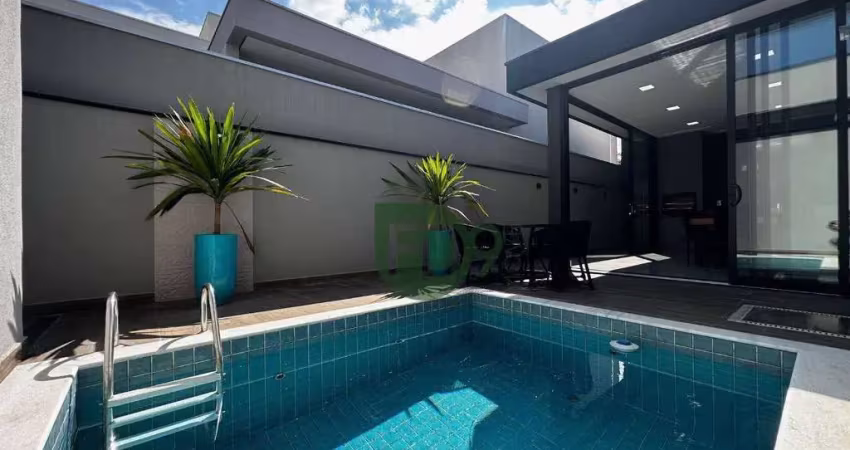 Casa com 3 quartos, 182 m² - venda por r$ 1.690.000 ou aluguel por r$ 10.880/mês - condomínio engenho velho - nova odessa/sp