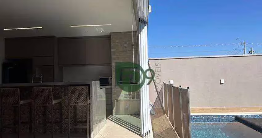 Casa com 3 dormitórios à venda, 254 m² por r$ 1.590.000,00 - condomínio solar das esmeraldas - nova odessa/sp