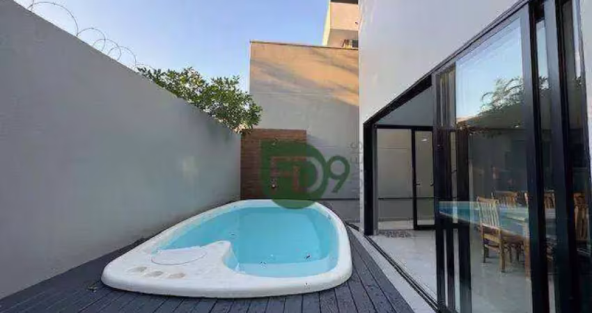 Casa com 3 dormitórios à venda, 250 m² por r$ 1.400.000,00 - condomínio residencial jardim primavera - nova odessa/sp