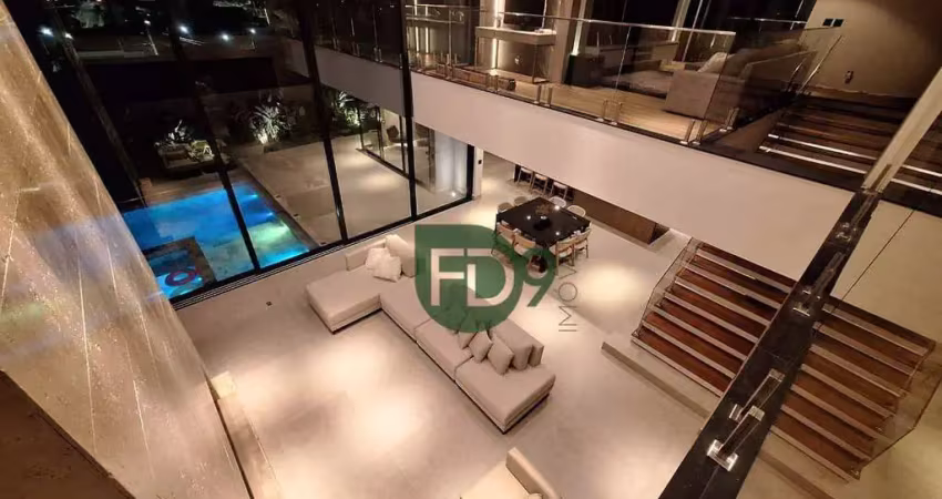 Casa com 3 dormitórios à venda, 430 m² por r$ 4.500.000,00 - loteamento residencial jardim villagio - americana/sp