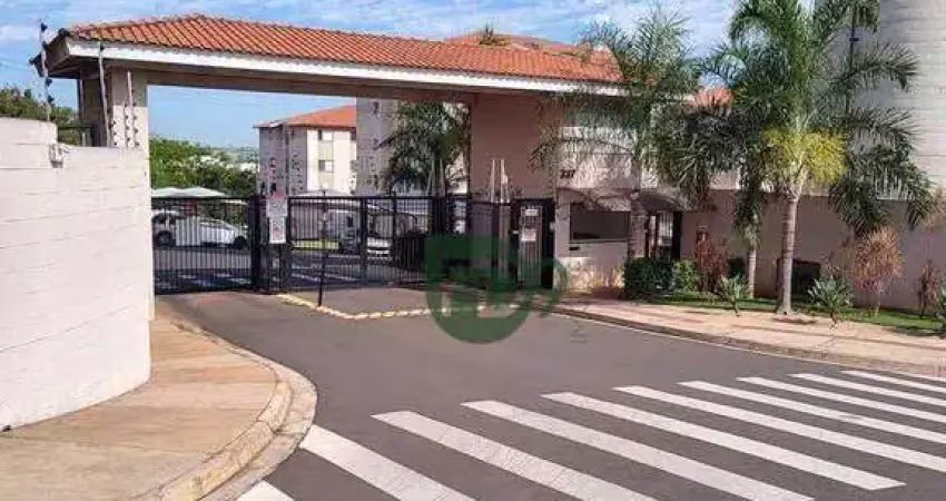 Apartamento com 2 dormitórios à venda, 49 m² por r$ 175.000,00 - jardim das laranjeiras - santa bárbara d'oeste/sp