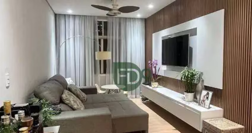 Apartamento com 3 dormitórios, 126 m² - venda por r$ 640.000,00 ou aluguel por r$ 4.065,76/mês - santa cruz - americana/sp