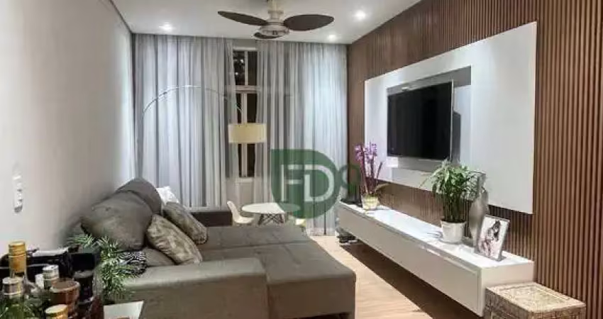 Apartamento com 3 dormitórios, 126 m² - venda por r$ 640.000,00 ou aluguel por r$ 4.065,76/mês - santa cruz - americana/sp