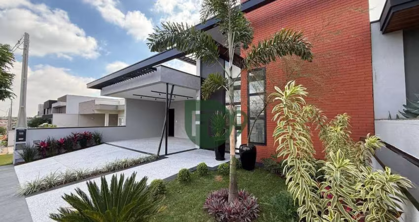 Casa com 3 dormitórios à venda, 200 m² por r$ 1.550.000,00 - condomínio solar das esmeraldas - nova odessa/sp