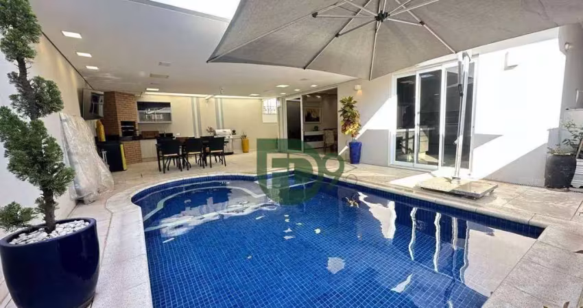 Casa com 3 dormitórios à venda, 300 m² por r$ 3.900.000,00 - condomínio residencial villa san pietro - americana/sp