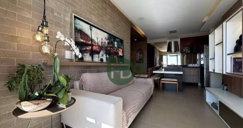 Apartamento com 3 dormitórios à venda, 81 m² por r$ 860.000,00 - jardim são josé - americana/sp