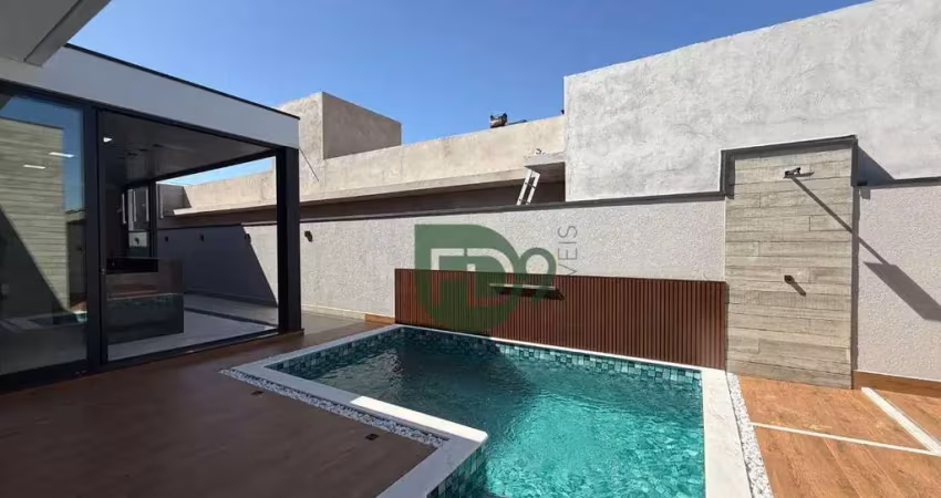 Casa com 3 dormitórios à venda, 191 m² por r$ 1.750.000,00 - condomínio engenho velho - nova odessa/sp