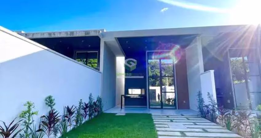 Villa capri - casa plana alto padrão, 4 suítes, 140m² a venda - urucunema -euséb