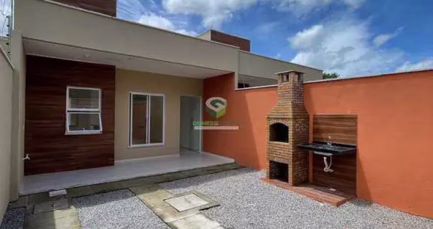 Casa plana com 86m² e 3 dormitórios à venda no luzardo viana em maracanaú