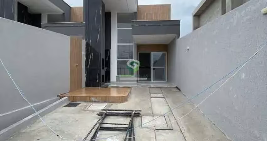 Casa plana com fino acabamento, 3 dormitórios, 104m² à venda - luzardo viana