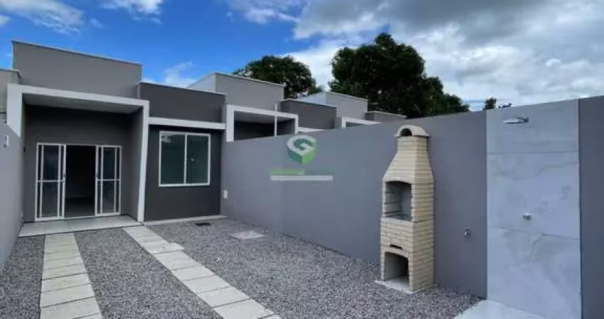 Casa plana com 3 dormitórios, 83m² à venda no parque tijuca em maracanaú