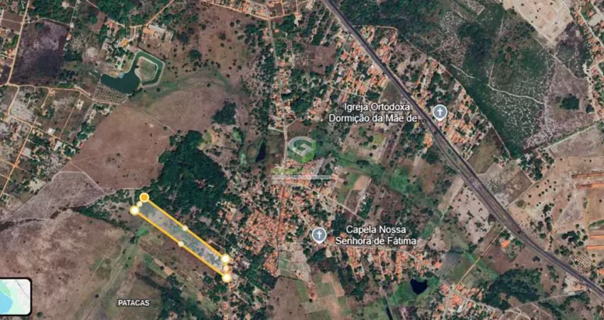 Vendo sítio com 38.000², duas casas, 5 dormitórios e piscina em patacas, aquiraz