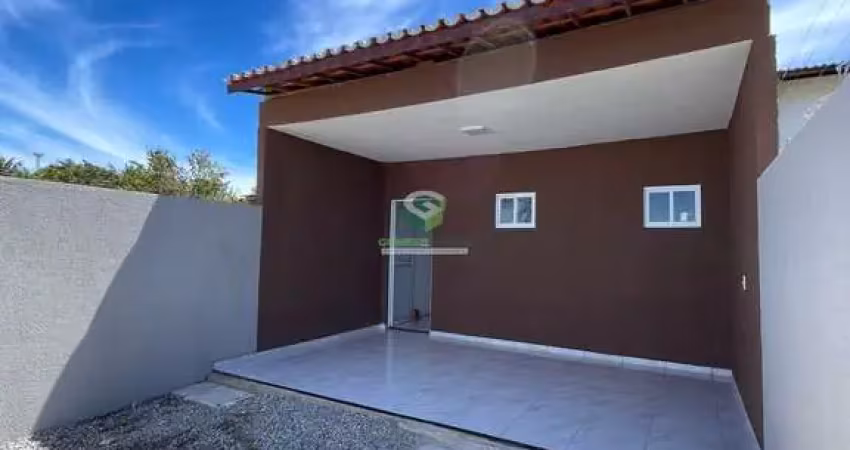 Casa plana com 2 dormitórios à venda no alto da mangueira - maracanaú